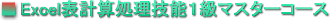 Excel\vZZ\P}X^[R[X